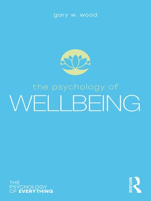 cover image of The Psychology of Wellbeing